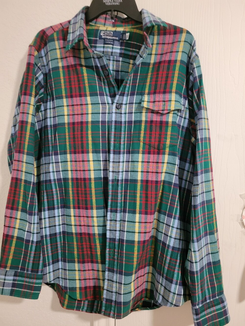 Polo By RALPH LAUREN FLANNEL BUTTON SHIRT